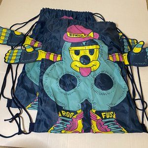 Bundle of two Bonnaroo Drawstring Backpacks